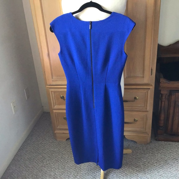 ❤️SOLD❤️ NWT BLACK HALO COBALT SALDANA DRESS - Picture 4 of 6